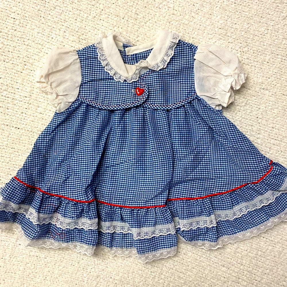 Vintage Gingham Dress